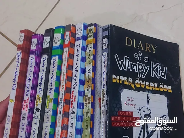 8 Wimpy Kid Books