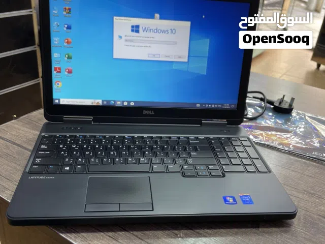 لابتوب DELL LATITUDE Core i7 بكرتين شاشة بحالة ممتازه سعر 165