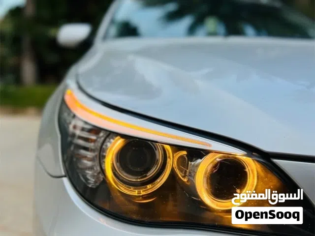 BMW E60 نظيفه وكيف مغير صالة السعر 23  وساهل مستعجل