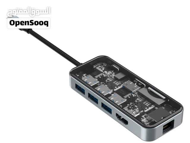 محول Type-C متعدد المنافذ 10 في 1  AIRSKY HC-87   AIRSKY HC-87 USB-C 10-in-1 Multiport Adapter