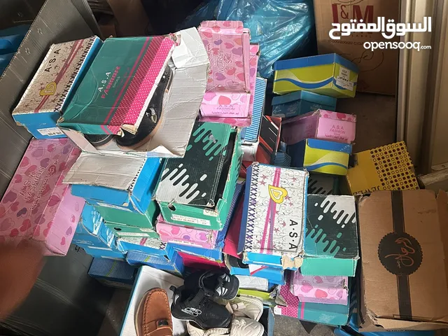 شروة احذية بناتي ولادي جديد