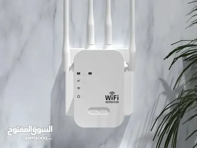 مقوي شبكة واي فاي 300Mbps بأربع هوائيات – تغطية قوية وسرعة عالية، يوجد ال5GHZ كذالك