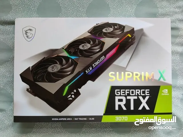 MSI GeForce RTX 3070 SUPRIM X 8 GB