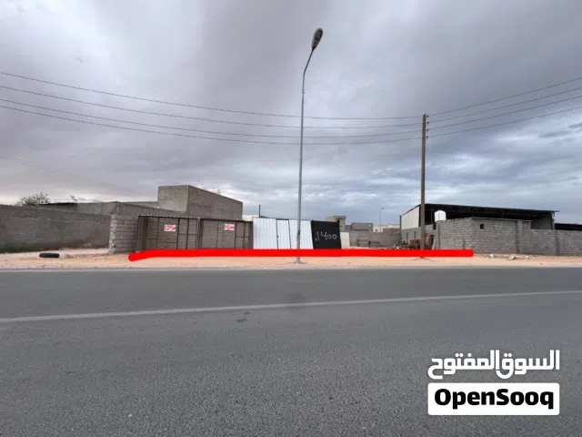 قطعة أرض تجارية للإيجار - كرزاز طريق المعاقين