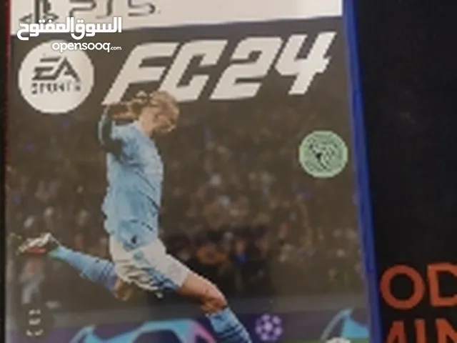 ب15 ريال وقابل للتفاوض بحدود المعقول بلاي ستيشن 5  FC24 مستعمل للبيع ب متواجد في مسقط والبريمي