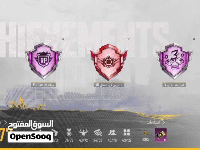 حساب ببجي مميز ومناسب