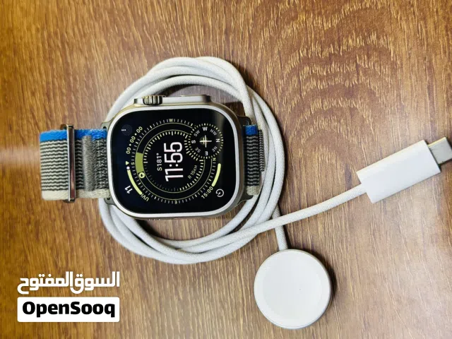 Apple watch ultra 2 49mm natural titanium one month shop warranty with original cable