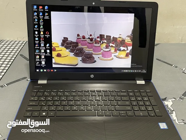 حاسوب باقي جديد في حالة جيدة جدا intel core i3 الجيل السادس  ممتاز في شغله من يهمه الأمر يتواصل معي