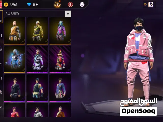 Free fire account for sale