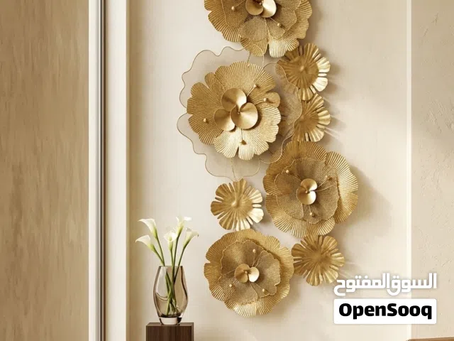 فرصة لعشاق الديكور! لوحة جدارية معدنية ثلاثية الأبعاد