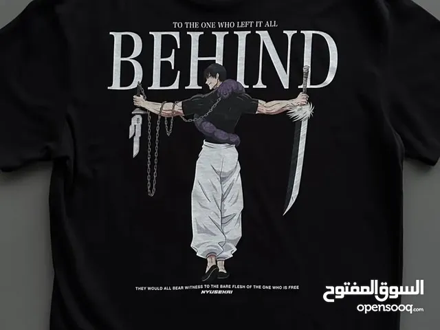 تشيرت لون اسود