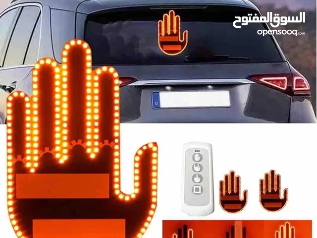 ترندددد السيارات وصل اضائة للسيارة على شكل كف تصميم مميز يمتلك 3 مودات تشغيلية يمكن التحكم بها