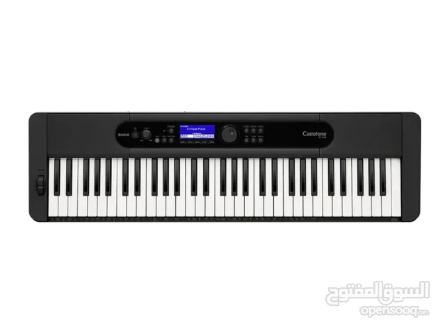 كاسيو بيانو كيبورد – Casio CT-S400 61-Key Keyboard Black
