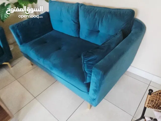 Elegant Teal Blue Sofa Set (3+2) for Sale – Muscat