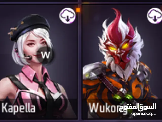 Free Fire Accounts and Characters for Sale in Zarqa