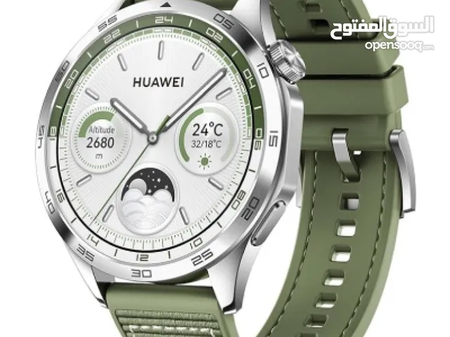 ساعه هواوي gt4 حجم46 لون المميز الاخضر