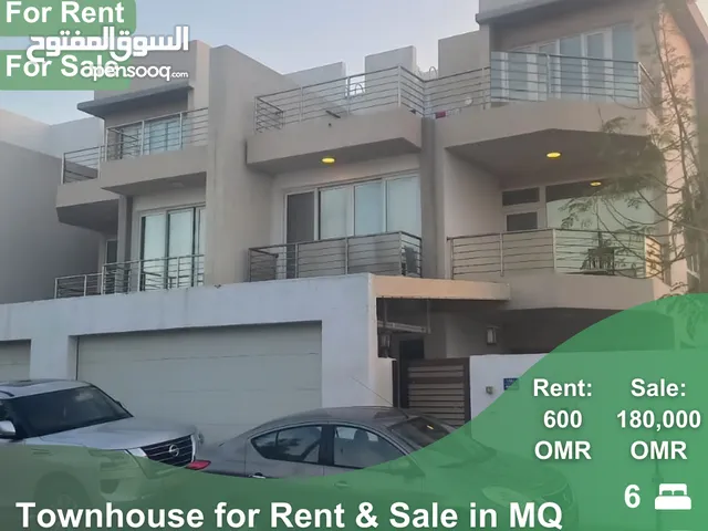 Townhouse for Rent & Sale in Madinat Al Sultan Qaboos  REF 212MB