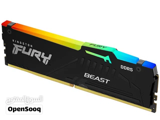 Ram Kingston fury 16gb ddr5 رام جينستون فوري