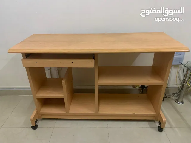 Computer Table (with wheels and drawer for Keyboard)