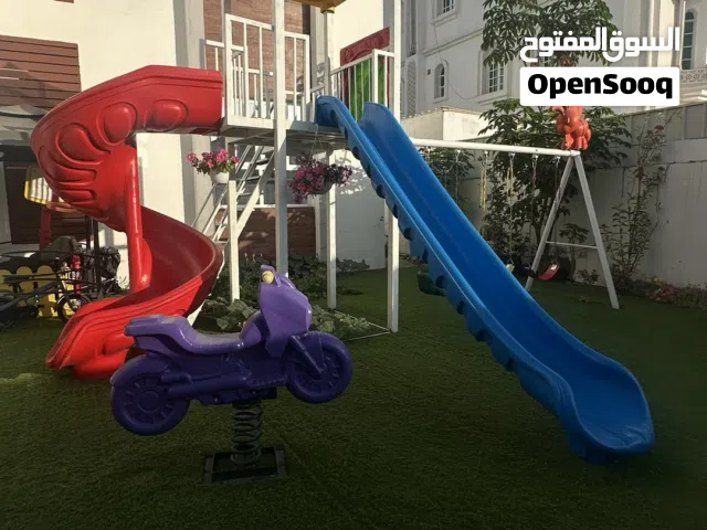 مراجيح وزحاليق أطفال – حوّل حديقة منزلك إلى مدينة ألعاب.  Kids Swings & Slides