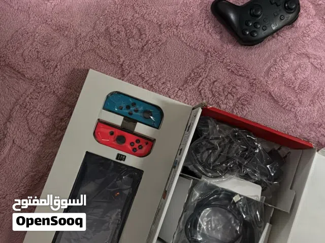 Nintendo Switch كامل مع كل الإكسسوارات + 256GB –بكج جاهز للعب