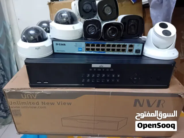 Uniview CCTV System 32Ch NVR + IP Camera 9Nrs +16 Port Dlink POE Switch