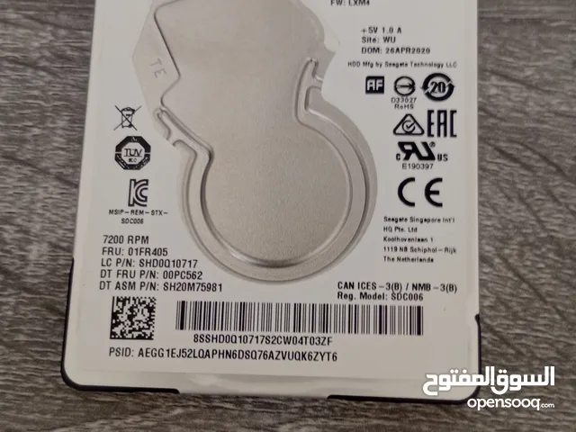 بيع Hard disk استعمال خفيف شكل الهادر جديد و نظيف