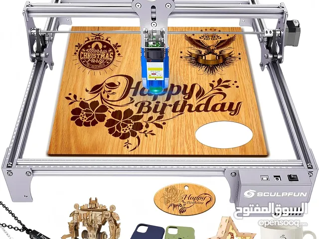 أبدء مشروعك جهاز قص ونحت ليزر الة المليون مشروع لاتفوت الفرصه SCULPFUN S6 (393$)