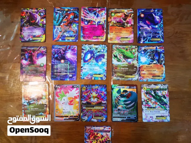 Pokémon Cards Set 16 Shiny Cards (Mega / EX / V) + Free Bonus Cards