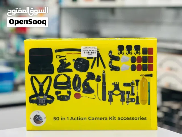 Brand New Action Camera Kit in Oman  50-in-1  50 versatile accessories