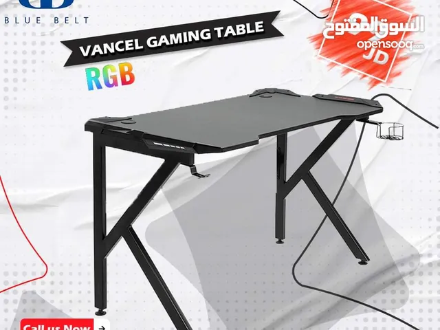 طاولة مكتب جيمنق جديدة مع اضاءة RGB بسعر نااار