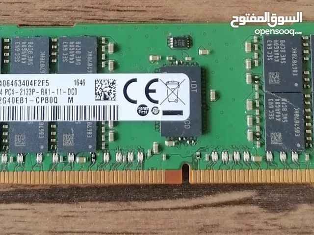 رام كمبيوتر DDR4 16.GB / 2133P   SAMSUNG