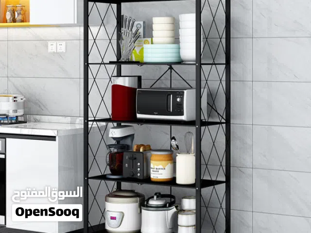 Heavy-Duty Metal Storage Rack with Wheels – 5-Tier Shelf