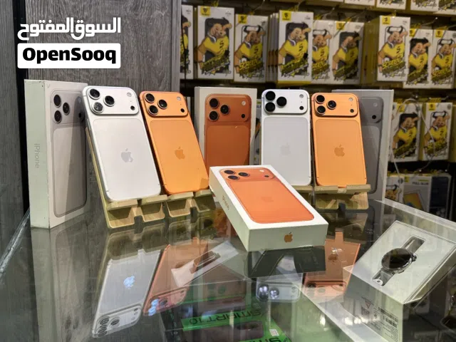 iPhone 17 pro max 256GB شرق اوسط مدخل خط Battery 100% جهاز وكالة مع الكرتونه