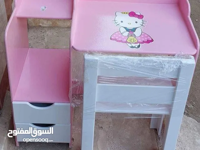 مكتب اطفال بدرجين 80*80 عمق 40