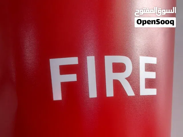 Fire Bucket Red Powder Coated 15L