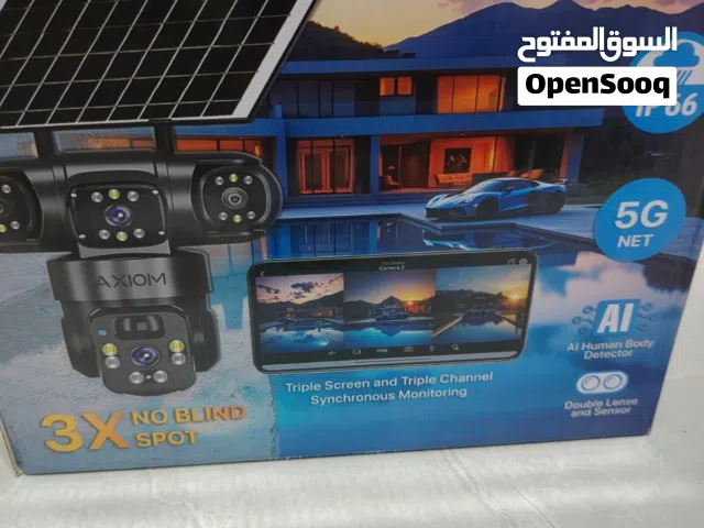 كاميرة  مراقبه بالطاقه الشمسيه وتعمل بالواي فاي استخدام اسبوع جديدة