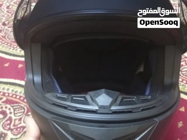 خوذة دراجة نارية (بايكر) – Gike  أسود داكن  مقاس XXL