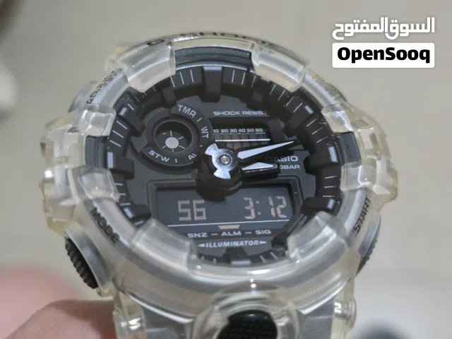 Casio Gshock brand new transparent