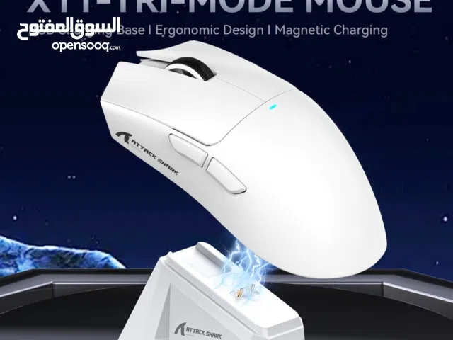 ماوس ATTACK SHARK X11 Wireless Gaming Mouse with Charging Dock