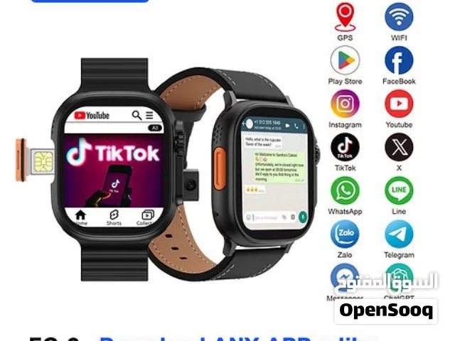 Independent Android Smart watch 64 gb storage + 4 gb RAM, full android system,front back camera+more