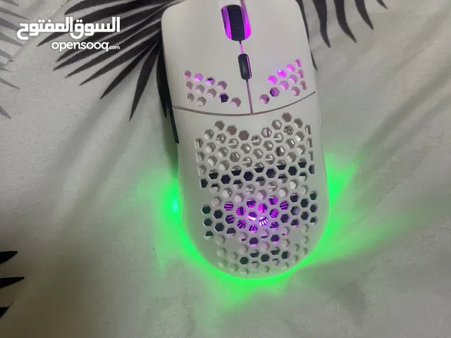 White mouse with lights zero delay
