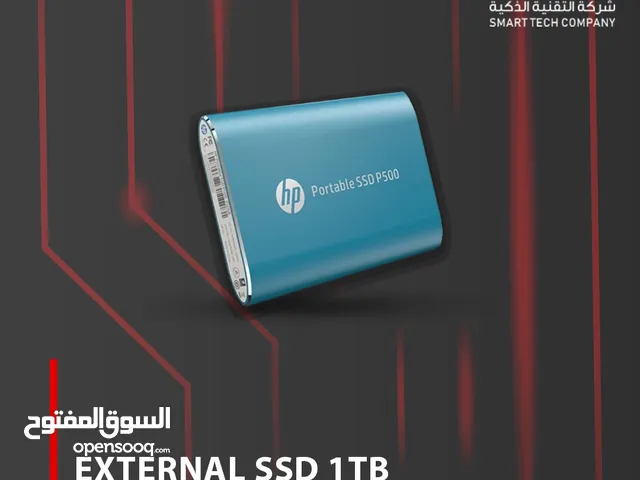 متوفر هاردسكات خارجية HP SSD 1TB