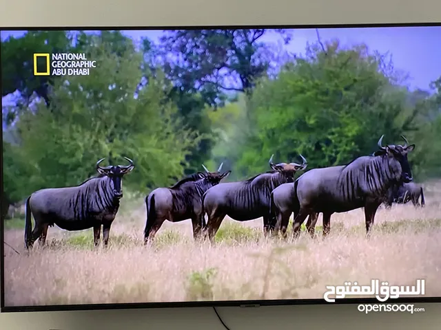 . “فرصة! تلفزيون سامسونج نظيف جداً بالكرتونة – استعمال خفيف UHD 4k smart