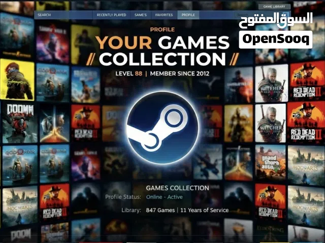 بيع حسابات Steam مشتركة - ألعاب أوفلاين بأسعار مناسبة ( شوف الوصف)