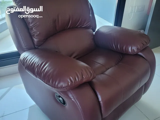 كرسي جلد دوار Lazy Boy Chair