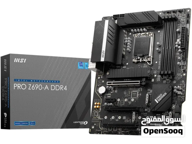 مطلوب بورد MSI PRO Z690-A DDR4 مستعمل بحالة جيدة للشراء الفوري (ليس للبيع)