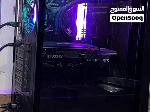 Msi الجيل ال 13  NVIDIA RTX 3060 Core i7 ( 3.4 GHz )  32 Ram (8x4) DDR 4 FURY 3200 MHz