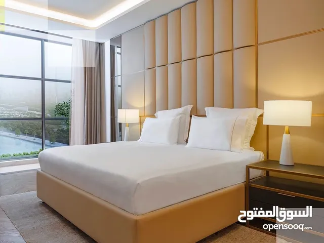 استديو فاخر مقابل الواجهه البحريه ارقي وافخم مواقع دبي الاكثر طلبا بعرض سعر لقطه شامل الفرش بالكامل