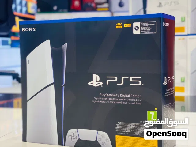 Ps5 Slim 1tb Digital, middle east version with 1 year replacement guarantee Official